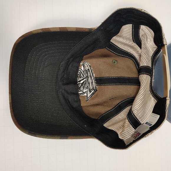 NFL Atlanta Falcons Snapback Trucker Hat Camo Embroidered Team Apparel - Picture 7 of 7